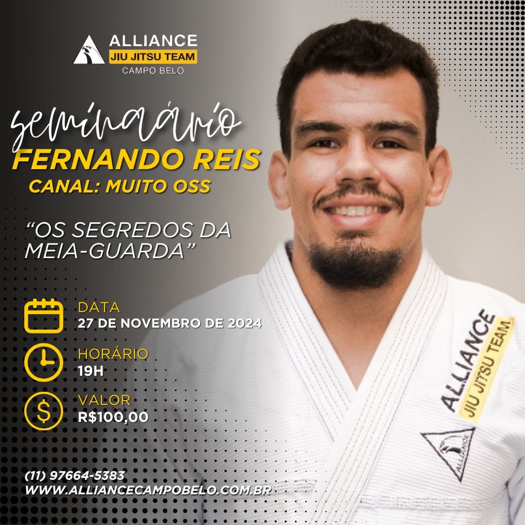 Seminário Segredos da Meia-Guarda com Fernando Reis
